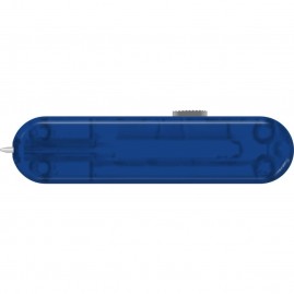 Задняя накладка для ножей VICTORINOX C.6302.T4.10 58 мм пластиковая полупрозрачная синяя