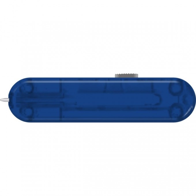Задняя накладка для ножей VICTORINOX 58 мм пластиковая полупрозрачная синяя C.6302.T4.10 Задняя накладка для ножей VICTORINOX 58 мм пластиковая полупрозрачная синяя C.6302.T4.10
